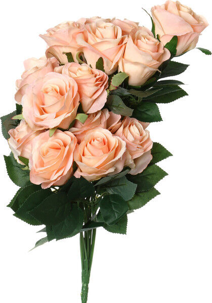 Цветок искусственный Букет роз 50см 23-239